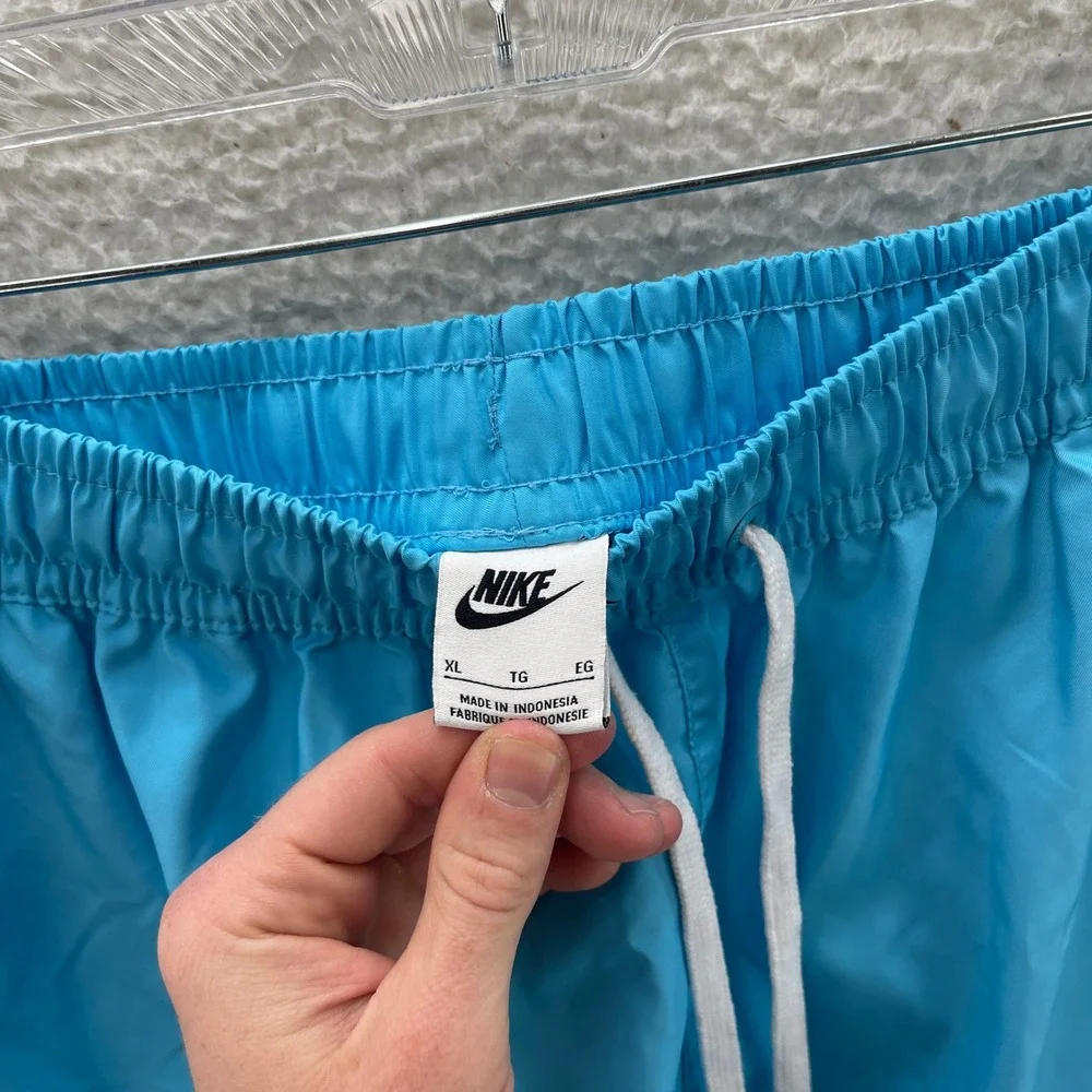 Nike Shorts Men's XL Blue Club Woven Flow Lined Sport Summer Athleisure